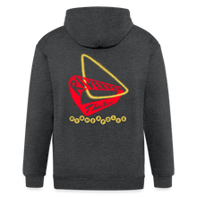 Load image into Gallery viewer, Retro Minneapolis Zip Hoodie - deep heather