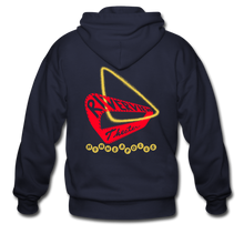 Load image into Gallery viewer, Retro Minneapolis Zip Hoodie - navy