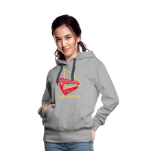 Load image into Gallery viewer, Women’s Retro Minneapolis Hoodie - heather grey