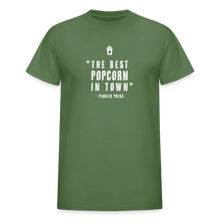 Load image into Gallery viewer, Best Popcorn In Town T-Shirt - military green