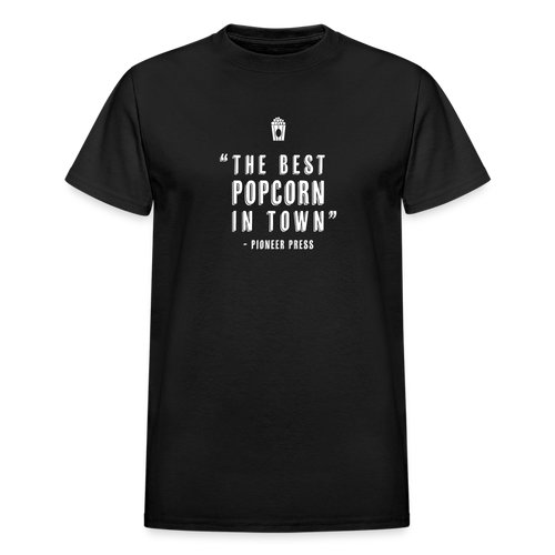 Best Popcorn In Town T-Shirt - black