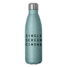Load image into Gallery viewer, Insulated Stainless Steel Water Bottle - turquoise glitter
