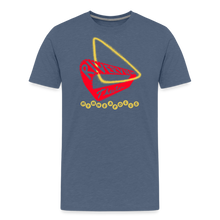 Load image into Gallery viewer, Men's Retro Minneapolis T-Shirt - heather blue