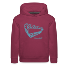 Load image into Gallery viewer, Kids‘ Vintage Hoodie - burgundy
