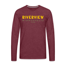 Load image into Gallery viewer, Men's Premium Long Sleeve T-Shirt - heather burgundy