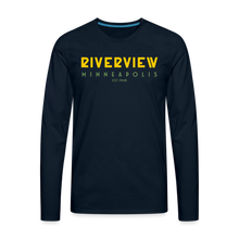 Load image into Gallery viewer, Men's Premium Long Sleeve T-Shirt - deep navy