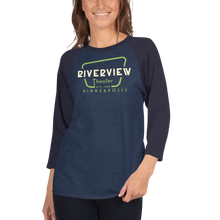 Load image into Gallery viewer, Riverview Logo Baseball shirt - Unisex fit