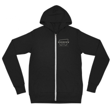 Load image into Gallery viewer, Lightweight Zip Hoodie Grey Logo