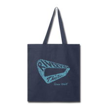 Load image into Gallery viewer, Tote Bag - Vintage logo - navy
