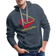 Load image into Gallery viewer, Men’s Premium Hoodie - heather denim