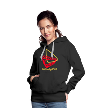 Load image into Gallery viewer, Women’s Retro Minneapolis Hoodie - black
