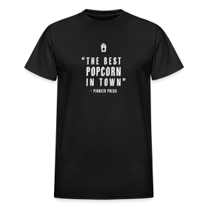 Best Popcorn In Town T-Shirt - black