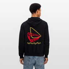Load image into Gallery viewer, Retro Minneapolis Zip Hoodie - black
