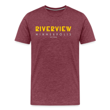 Load image into Gallery viewer, Men&#39;s Riverview T-shirt - heather burgundy
