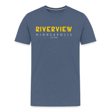 Load image into Gallery viewer, Men&#39;s Riverview T-shirt - heather blue
