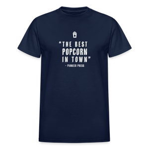 Best Popcorn In Town T-Shirt - navy