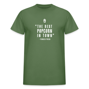 Best Popcorn In Town T-Shirt - military green