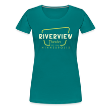Load image into Gallery viewer, Women’s Color Logo T-Shirt - teal
