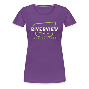 Women’s Color Logo T-Shirt - purple