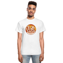 Load image into Gallery viewer, Popcorn &amp; Pop T-Shirt - white

