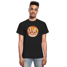 Load image into Gallery viewer, Popcorn &amp; Pop T-Shirt - black
