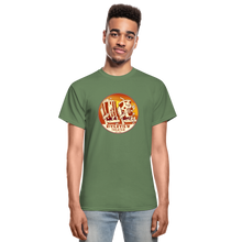 Load image into Gallery viewer, Popcorn &amp; Pop T-Shirt - military green
