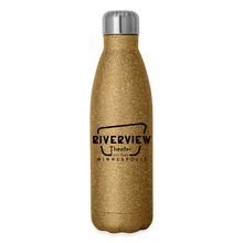 Load image into Gallery viewer, Insulated Stainless Steel Water Bottle - gold glitter
