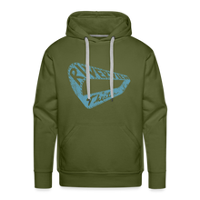 Load image into Gallery viewer, Vintage Pullover Hoodie - olive green
