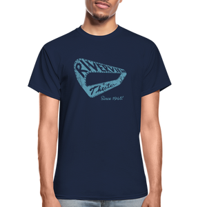 Vintage Logo T-Shirt - navy