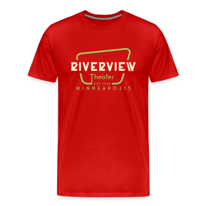 Men's Color Logo T-Shirt - red