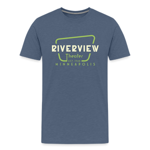 Men's Color Logo T-Shirt - heather blue