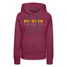 Load image into Gallery viewer, Women’s Premium Hoodie - burgundy
