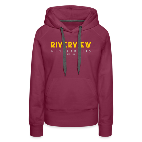 Women’s Premium Hoodie - burgundy