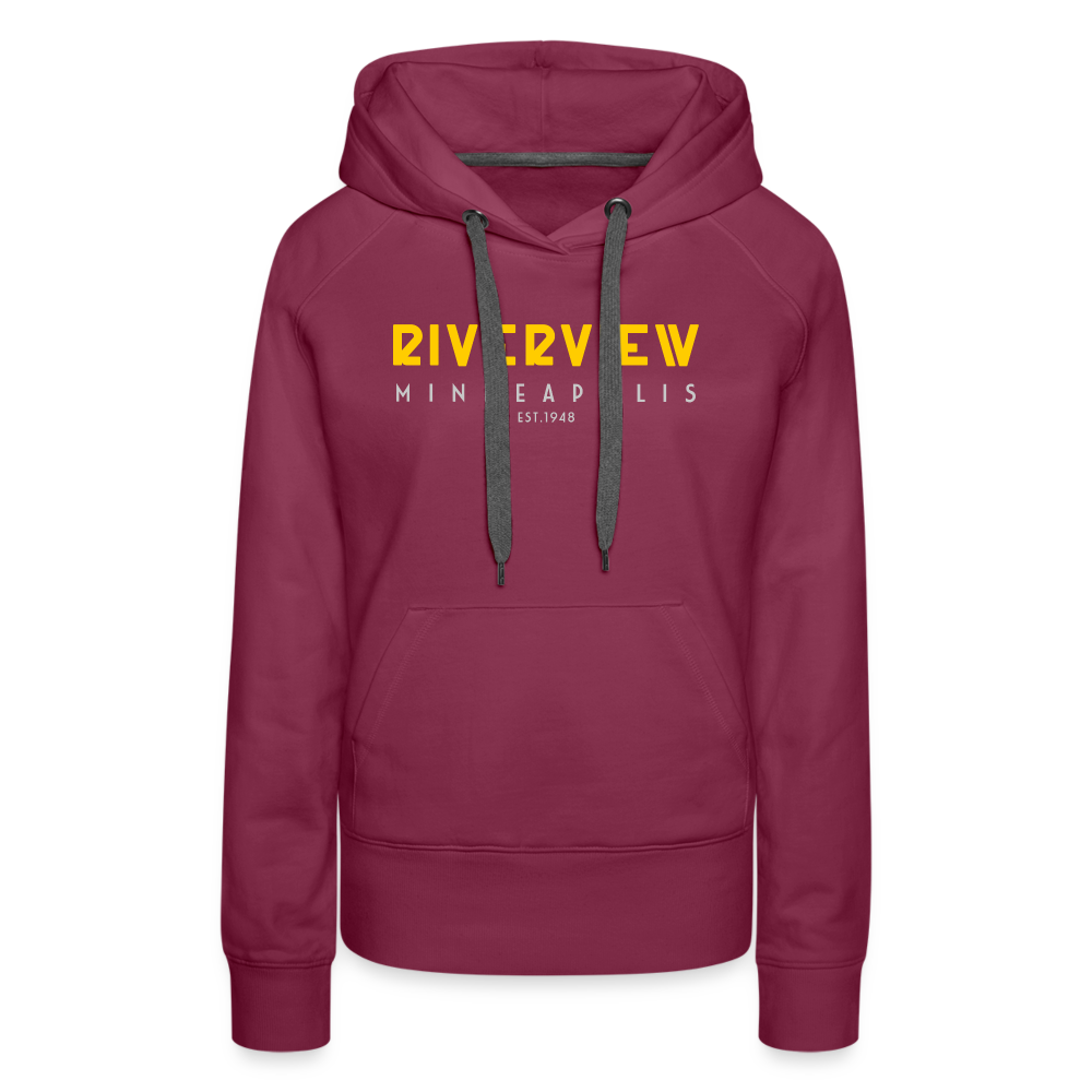 Women’s Premium Hoodie - burgundy