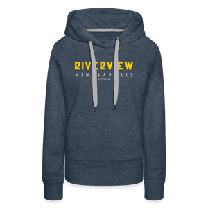 Women’s Premium Hoodie - heather denim