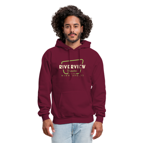 Men's Hoodie - burgundy