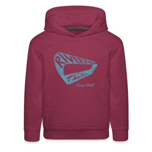 Kids‘ Vintage Hoodie - burgundy