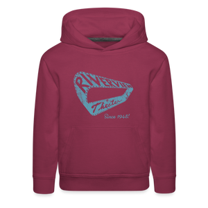 Kids‘ Vintage Hoodie - burgundy