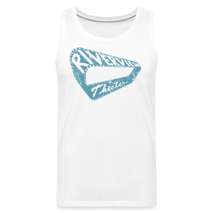 Men’s Premium Vintage Tank - white