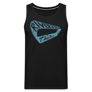 Men’s Premium Vintage Tank - black