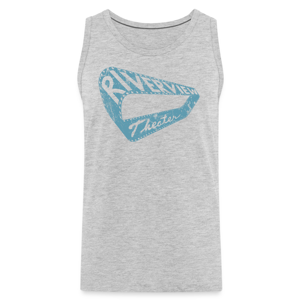 Men’s Premium Vintage Tank - heather gray