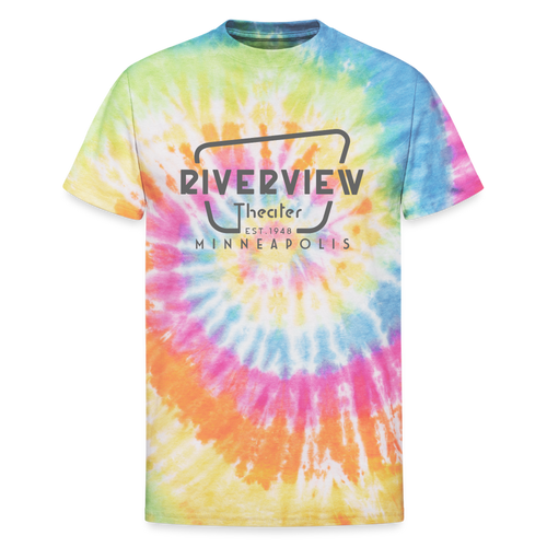 Unisex Tie Dye T-Shirt - rainbow