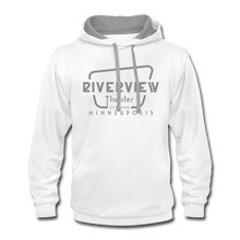 Load image into Gallery viewer, Contrast Hoodie - white/gray
