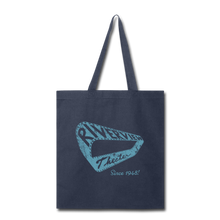 Load image into Gallery viewer, Tote Bag - Vintage logo - navy
